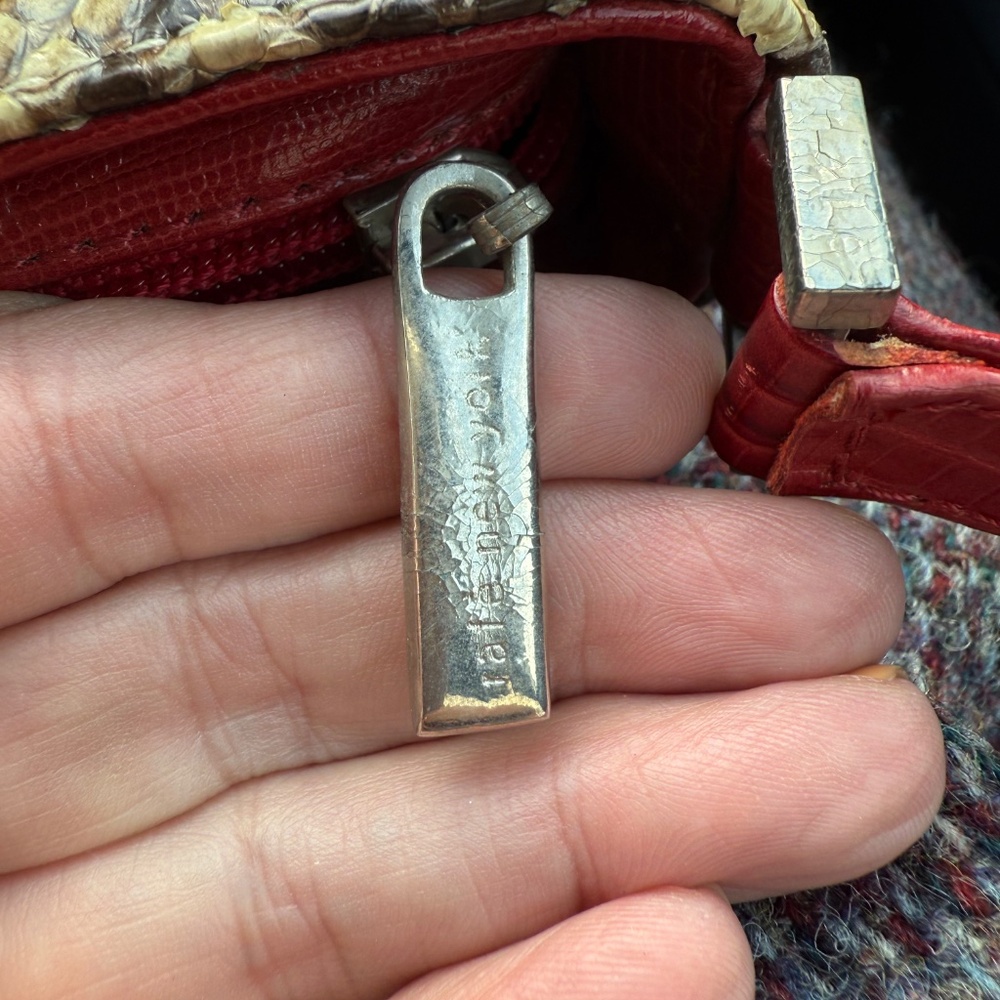 Vintage Rafe New York python purse - Picture 2 of 3